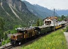 2019.06.11 RhB Ge 6-6 I 414 Albulabahn Krokodil Bahnfest Bergün (5)